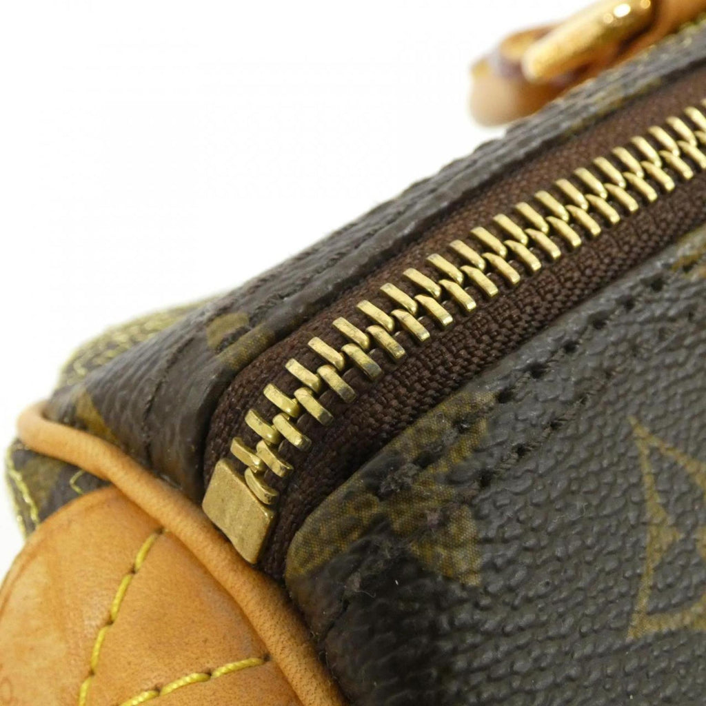 Louis Vuitton Brown Coated Canvas Boston Bag
