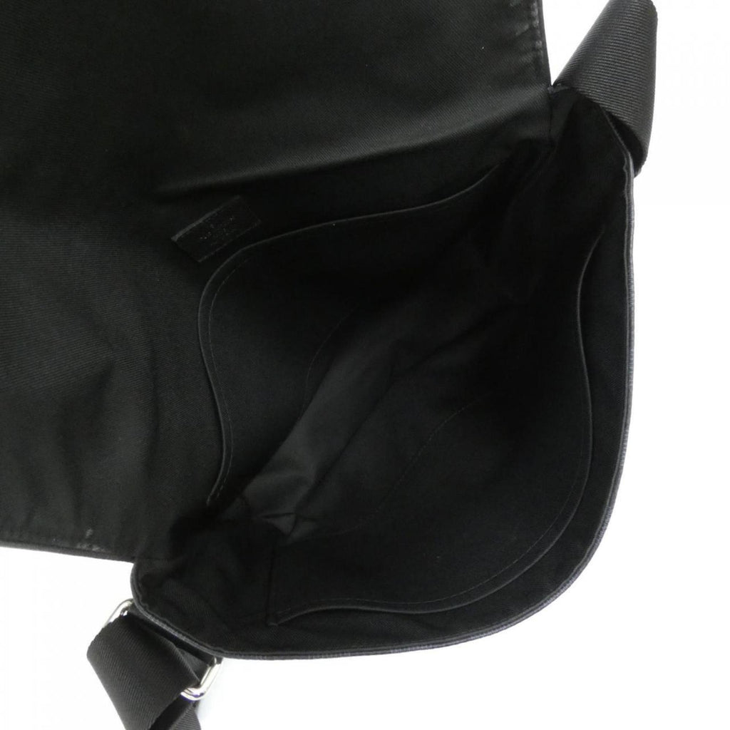 Louis Vuitton Black Cobalt Coated Canvas Shoulder Bag