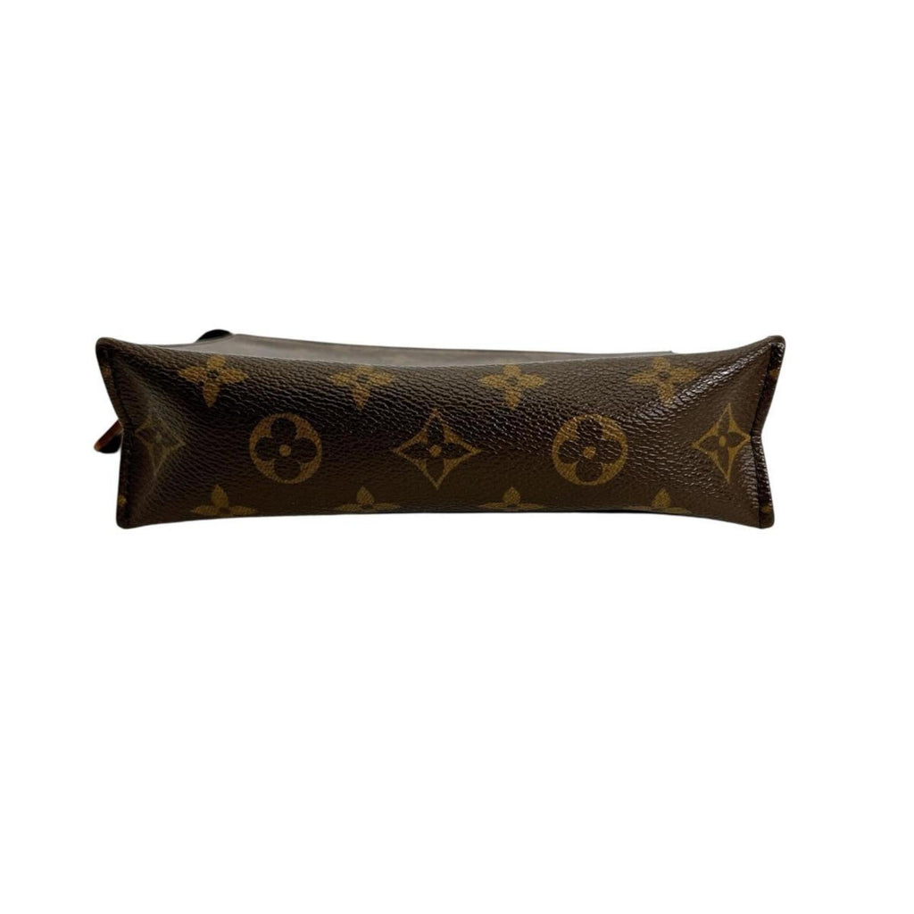 Louis Vuitton Brown Monogram Canvas Pochette Pouch Wash Bag