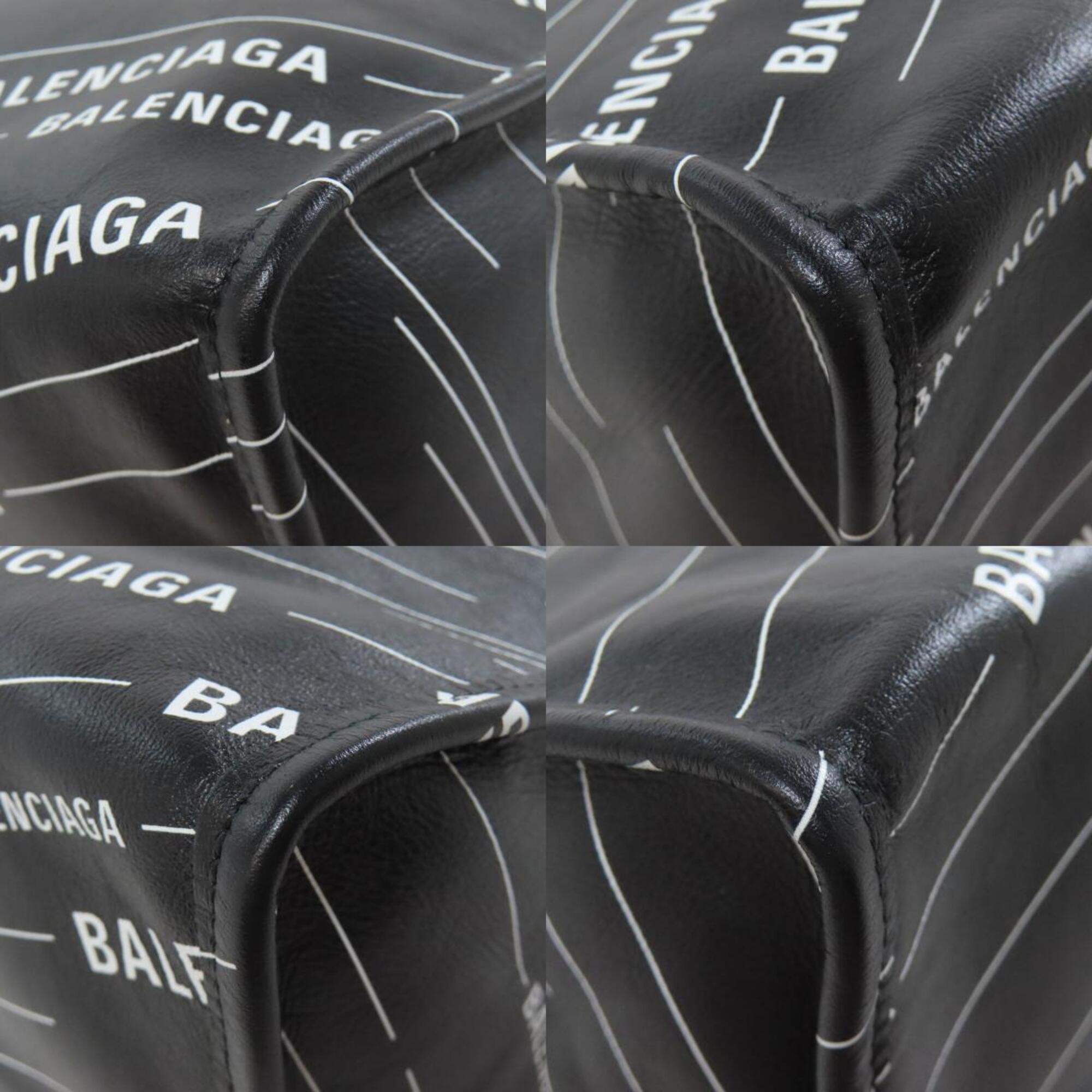 Balenciaga Black Leather Tote
