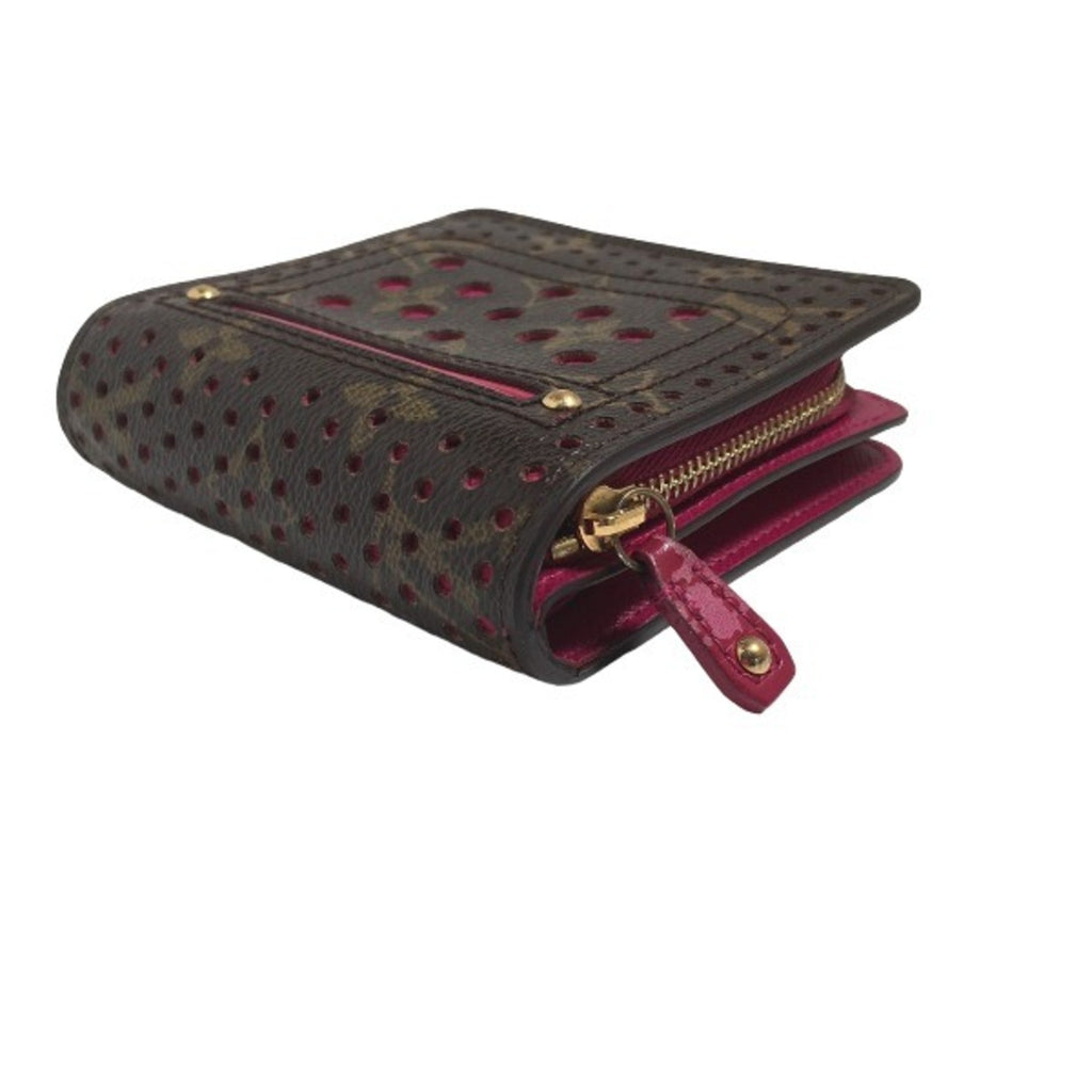Louis Vuitton Fuchsia Monogram Perforated Wallet