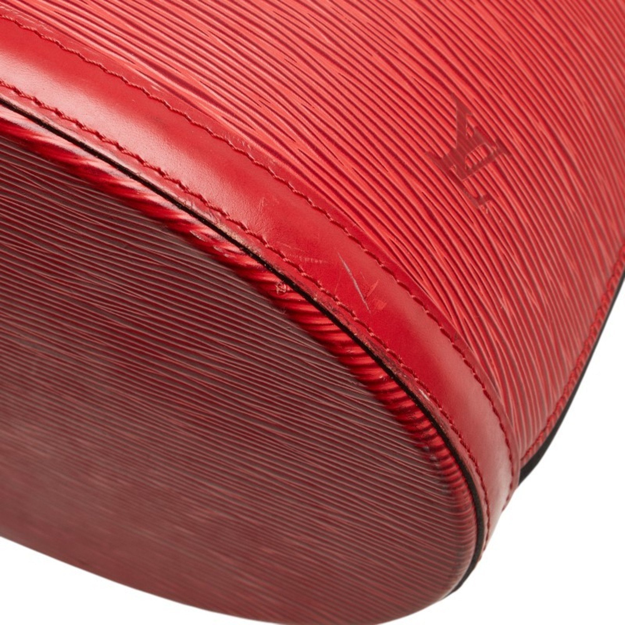 Louis Vuitton Castilian Red Leather Shoulder Bag