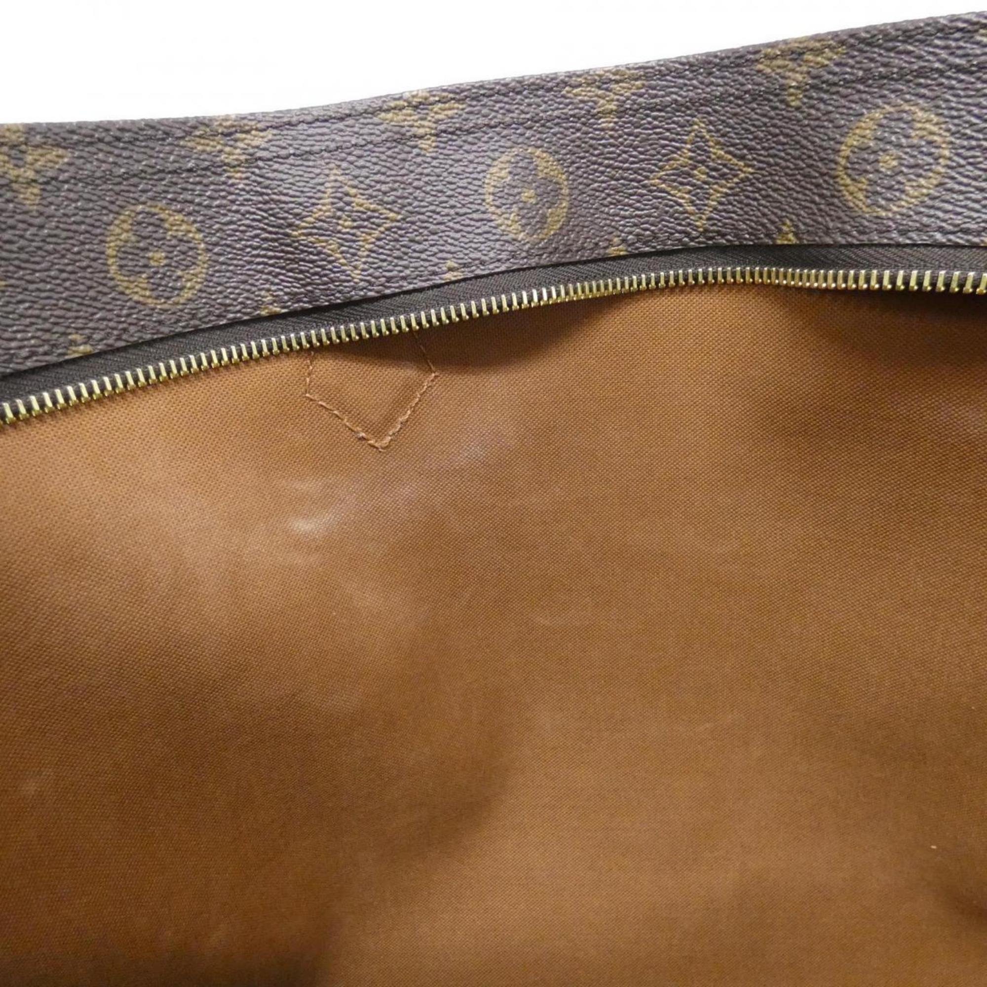 Louis Vuitton Marron Coated Canvas Handbag