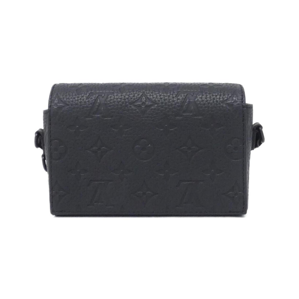 Louis Vuitton Taurillon Black Leather Shoulder Bag