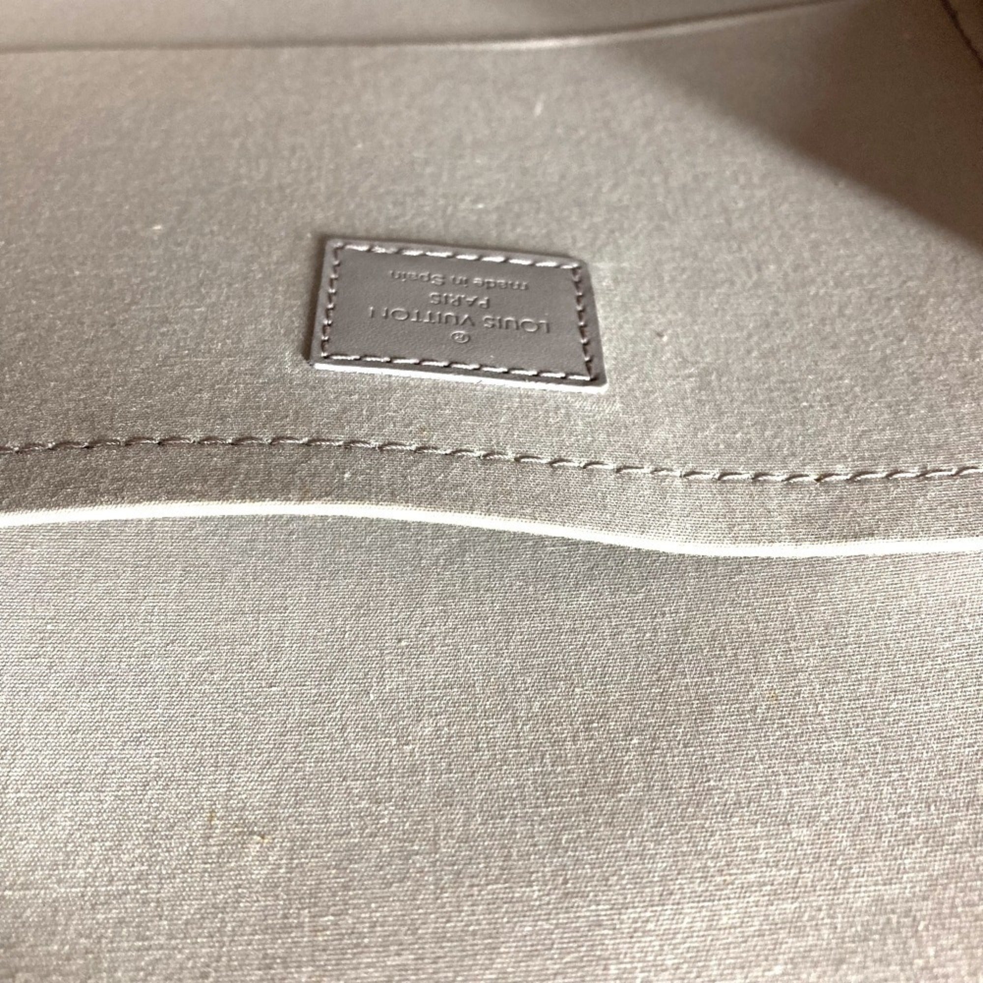 Louis Vuitton Purple Epi Leather Shoulder Bag Tote Bag