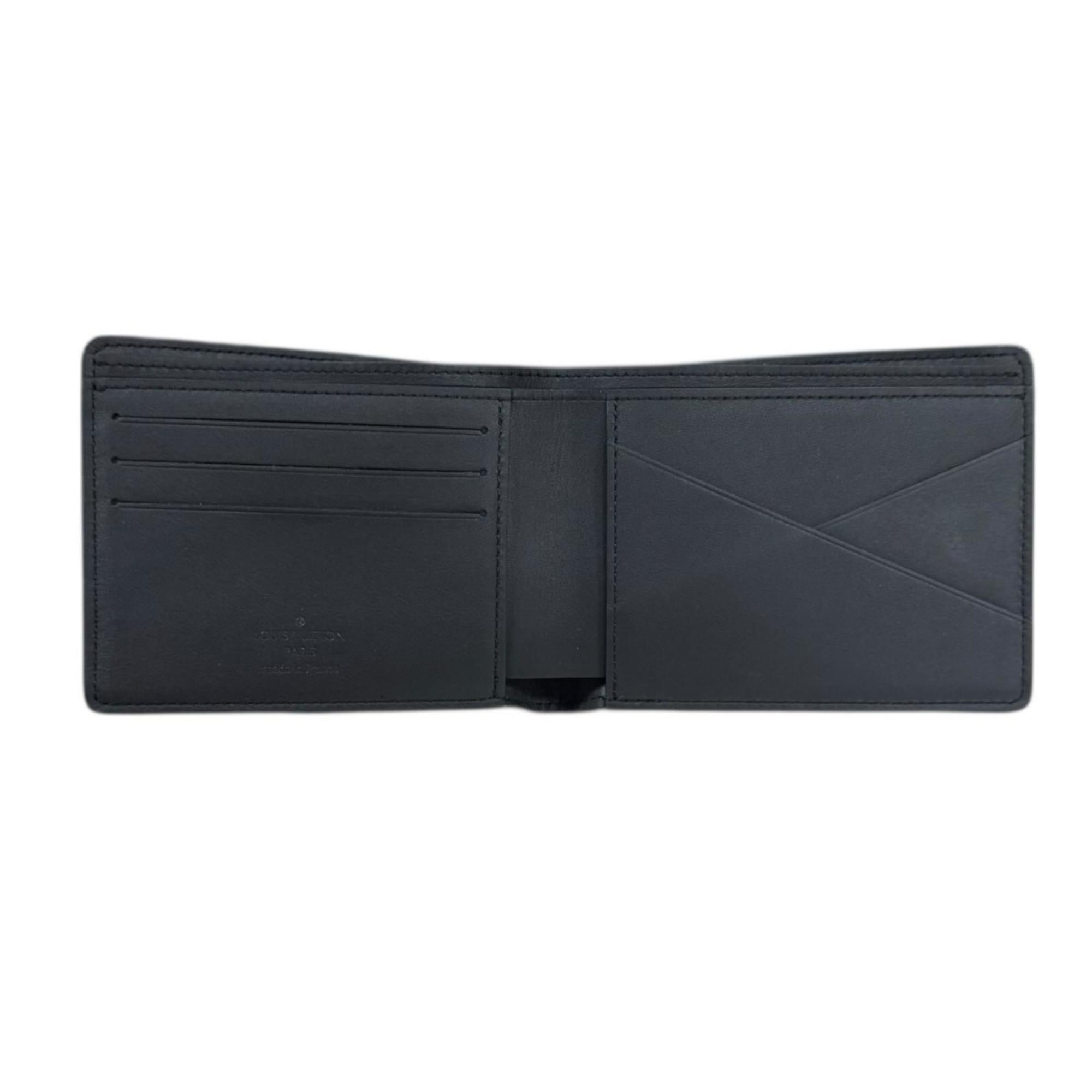 Louis Vuitton Black Leather Wallet