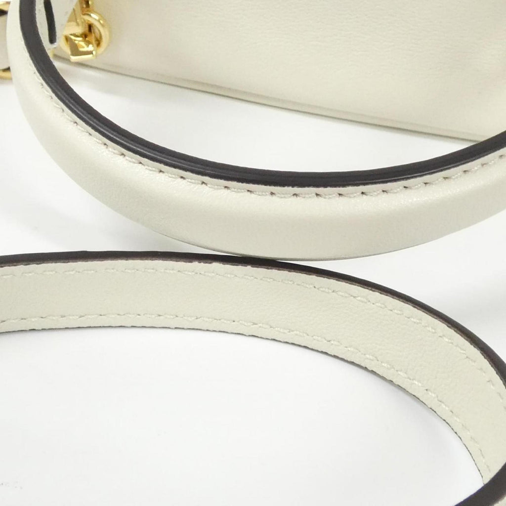Gucci White Leather Handbag (Pre-Owned)