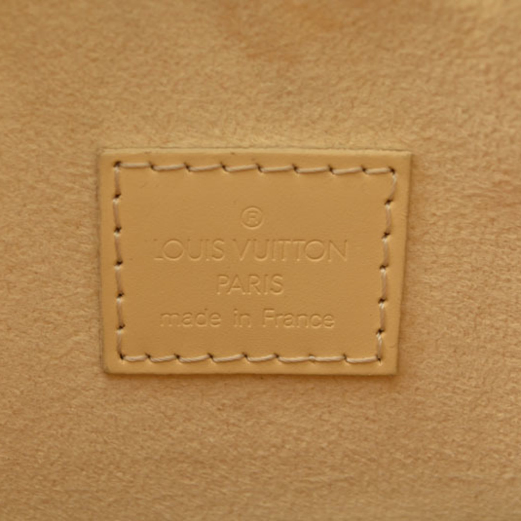 Louis Vuitton Yellow Epi Leather Handbag