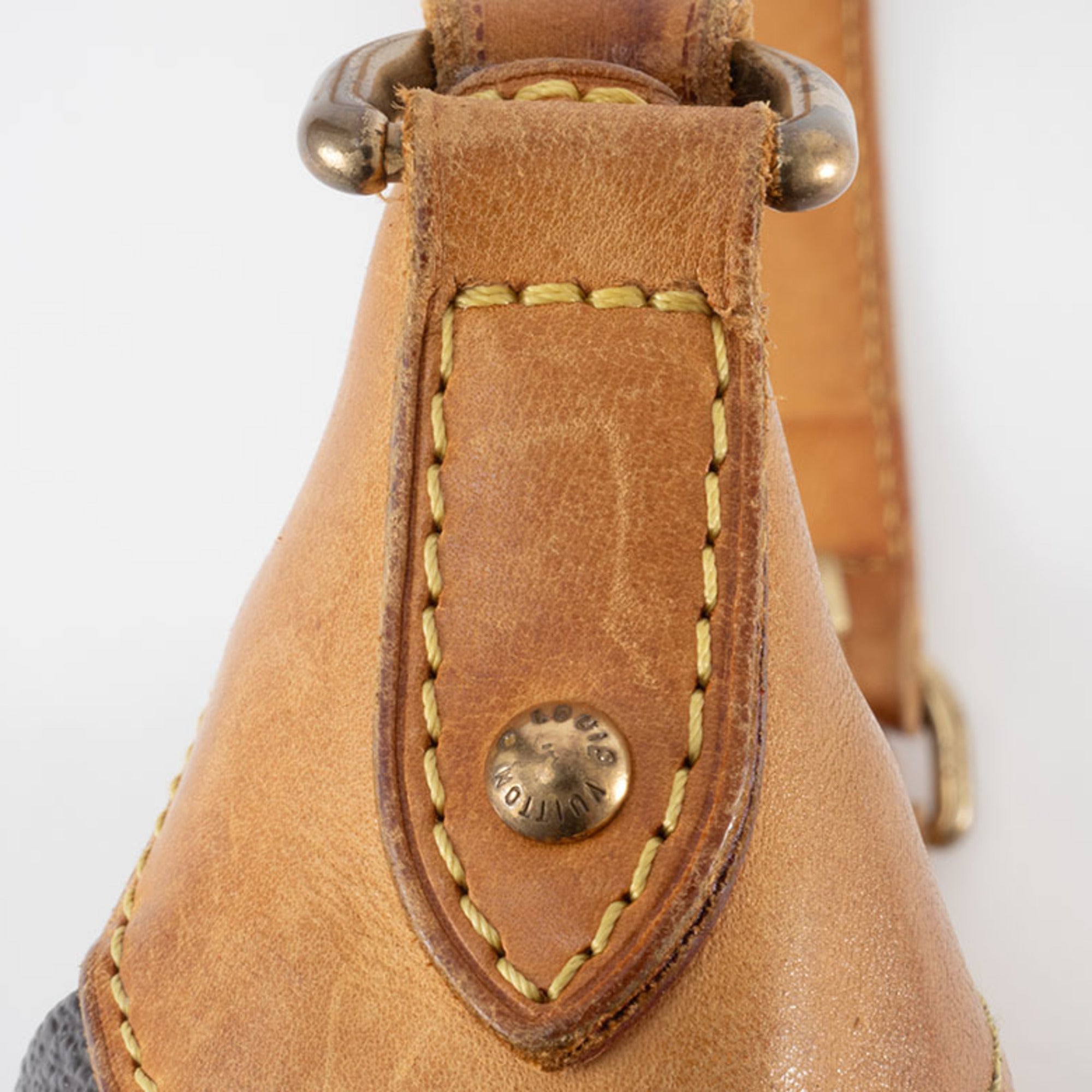 Louis Vuitton Brown Monogram Canvas Shoulder Bag