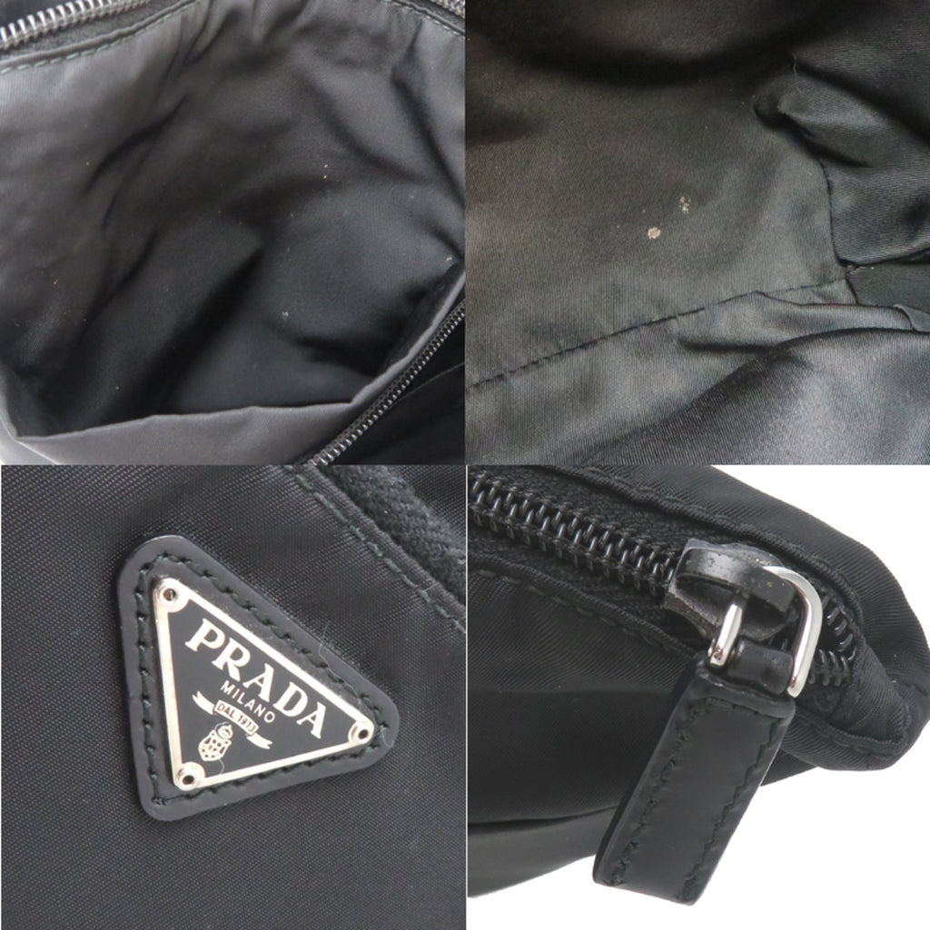 Prada Black Nylon Pouch