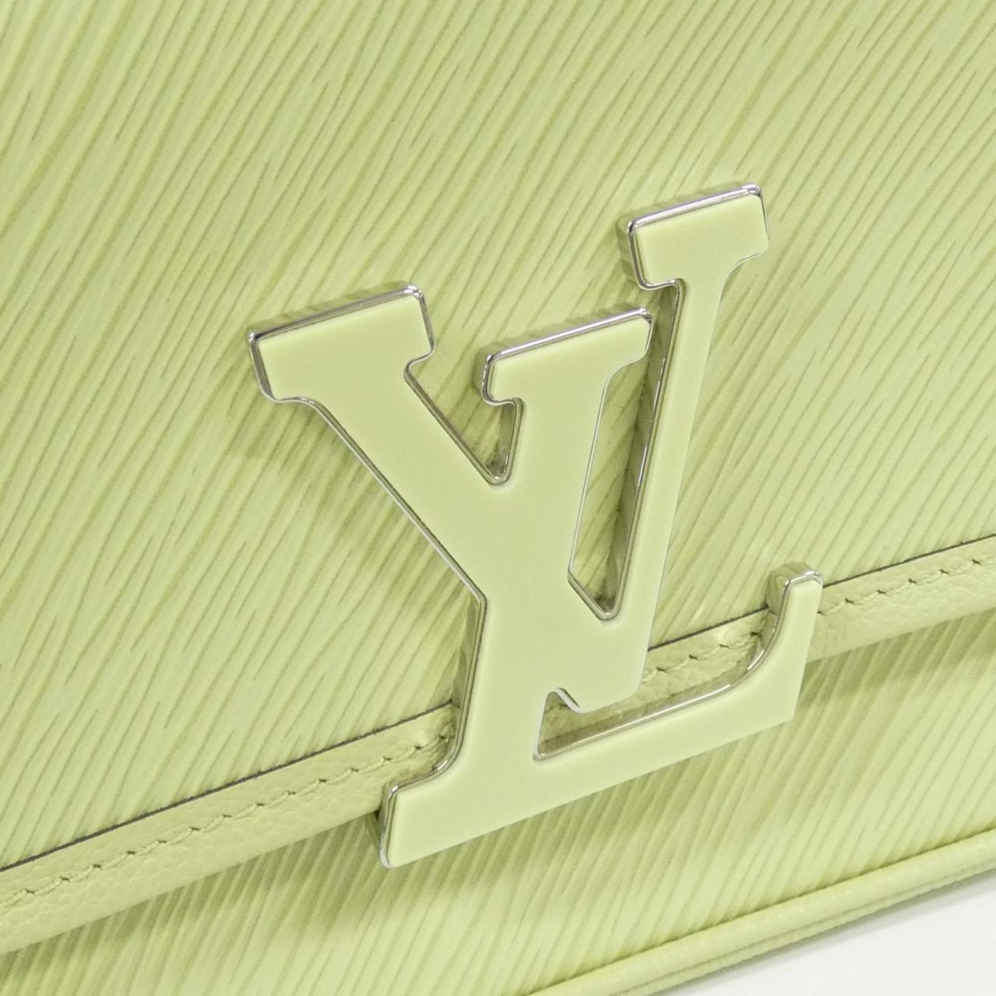 Louis Vuitton Green Leather Shoulder Bag
