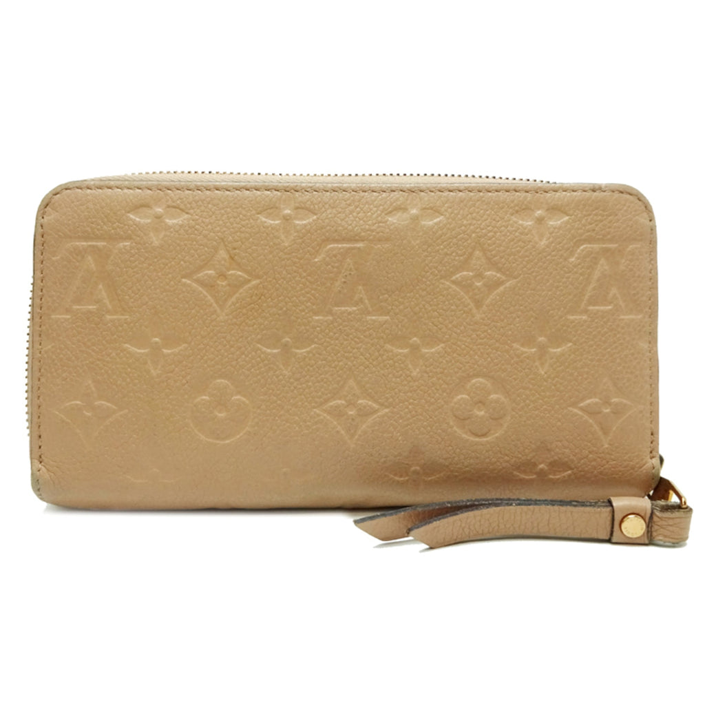 Louis Vuitton Beige Monogram Empreinte Long Wallet