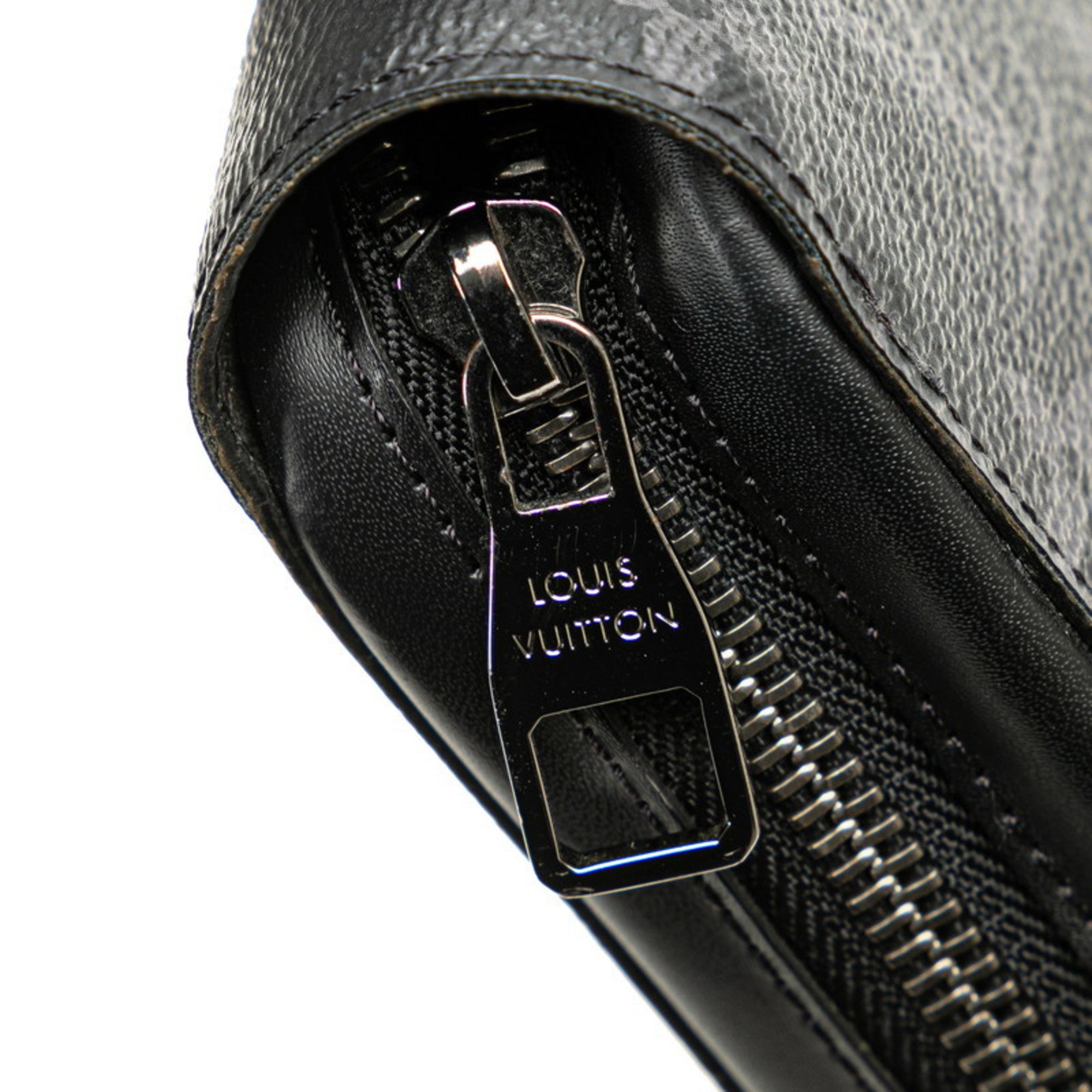 Louis Vuitton Black Pvc Leather Long Wallet
