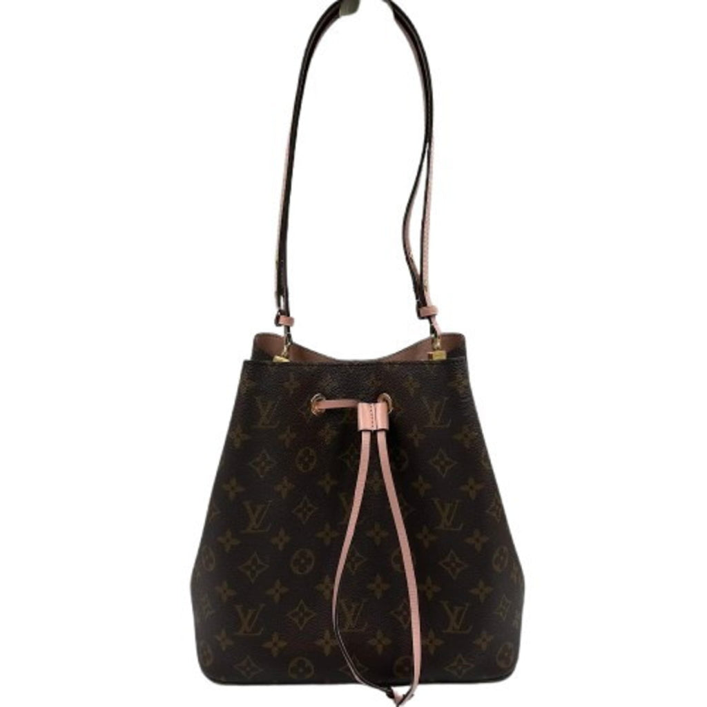 Louis Vuitton Monogram Brown Pink Pvc Shoulder Bag