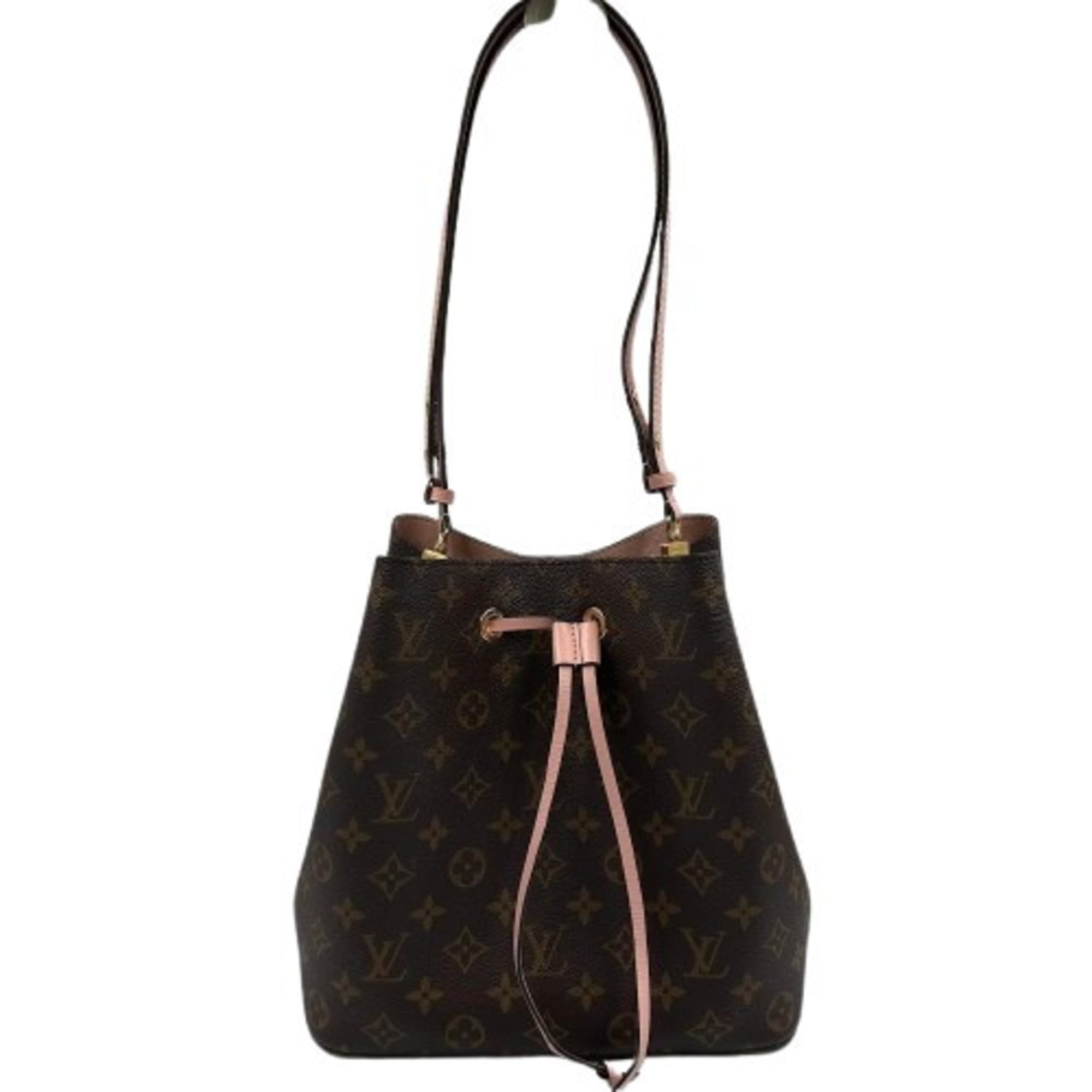 Louis Vuitton Monogram Brown Pink Pvc Shoulder Bag