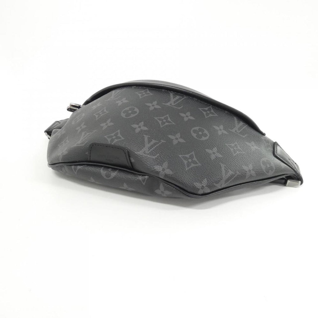 Louis Vuitton Black Coated Canvas Shoulder Bag