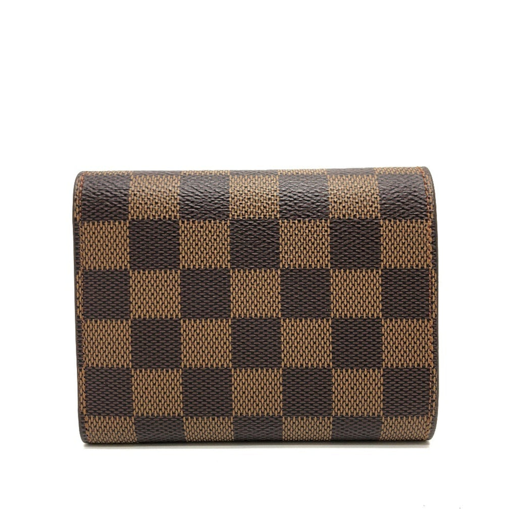 Louis Vuitton Brown Red Color Damier Canvas Coin Purse/Coin Case