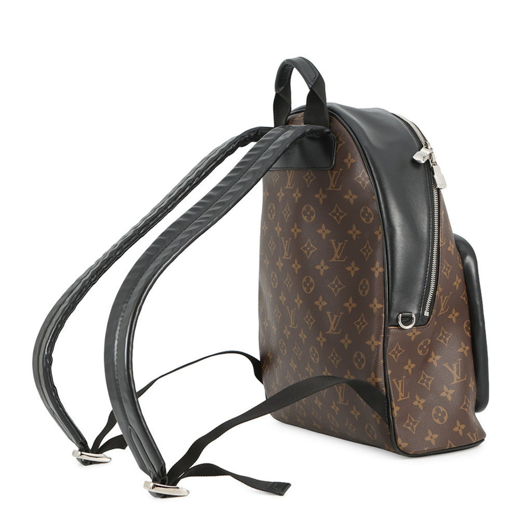 Louis Vuitton Monogram Macassar Black Brown Monogram Macassar Noir Backpack