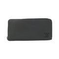 Louis Vuitton Black Leather Long Wallet