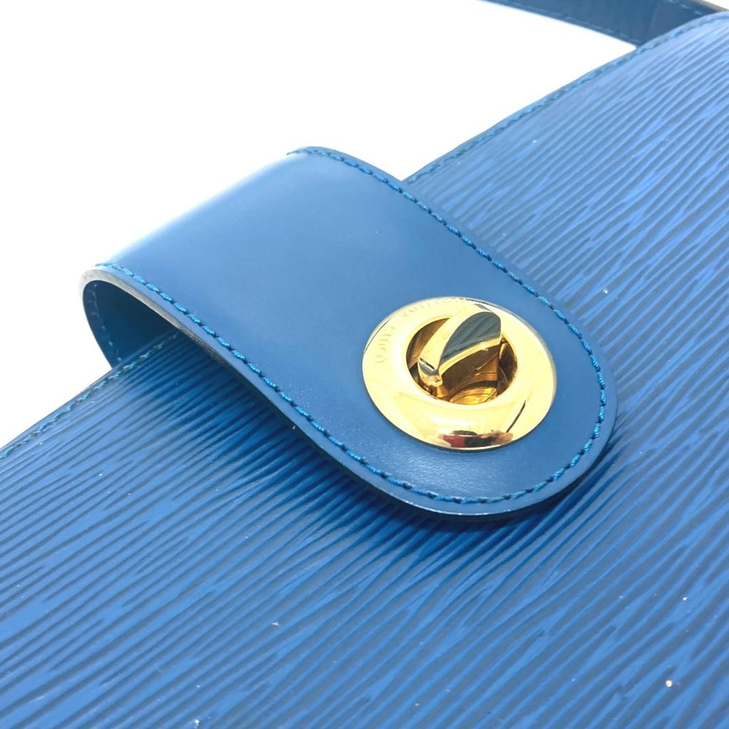 Louis Vuitton Blue Epi Leather Pochette Shoulder Bag