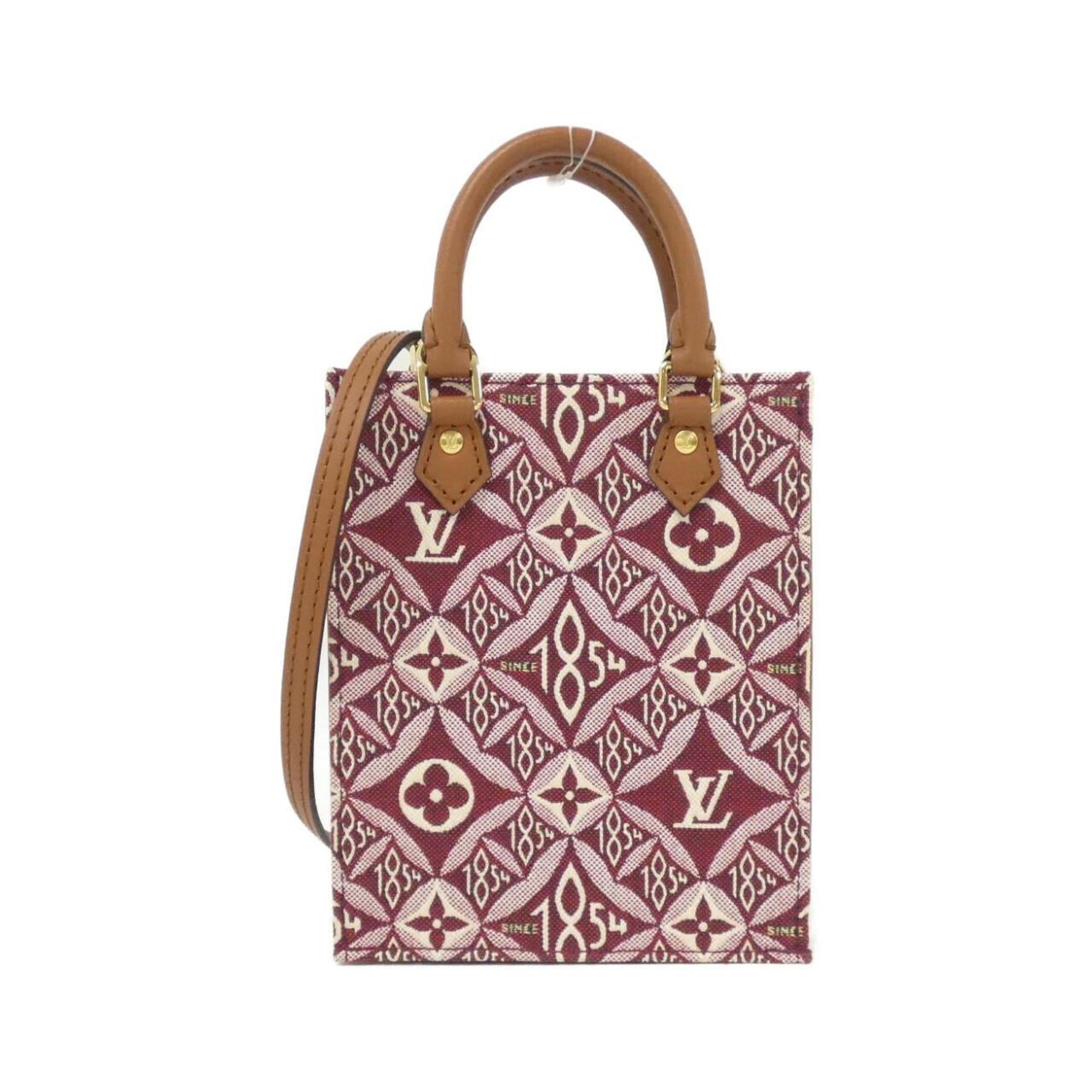 Louis Vuitton Bordeaux Jacquard Handbag