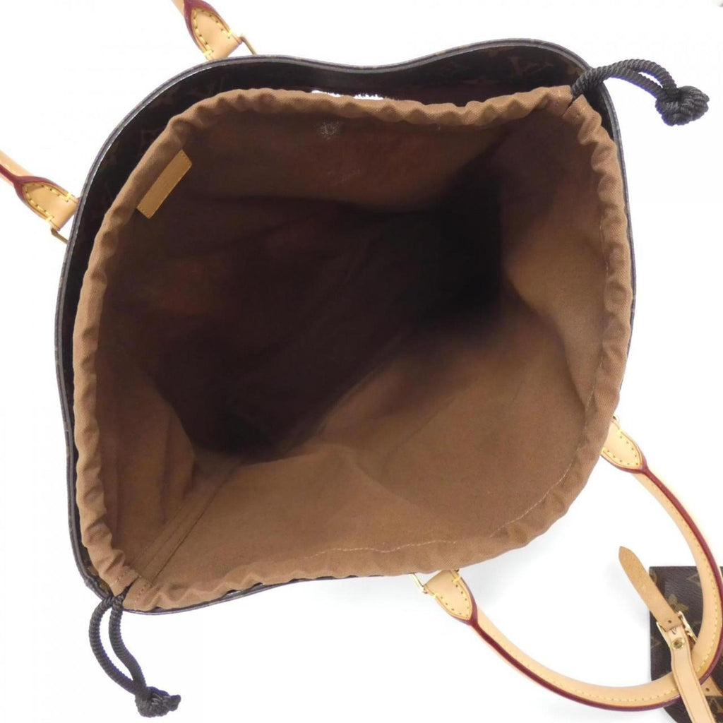 Louis Vuitton Marron Coated Canvas Handbag