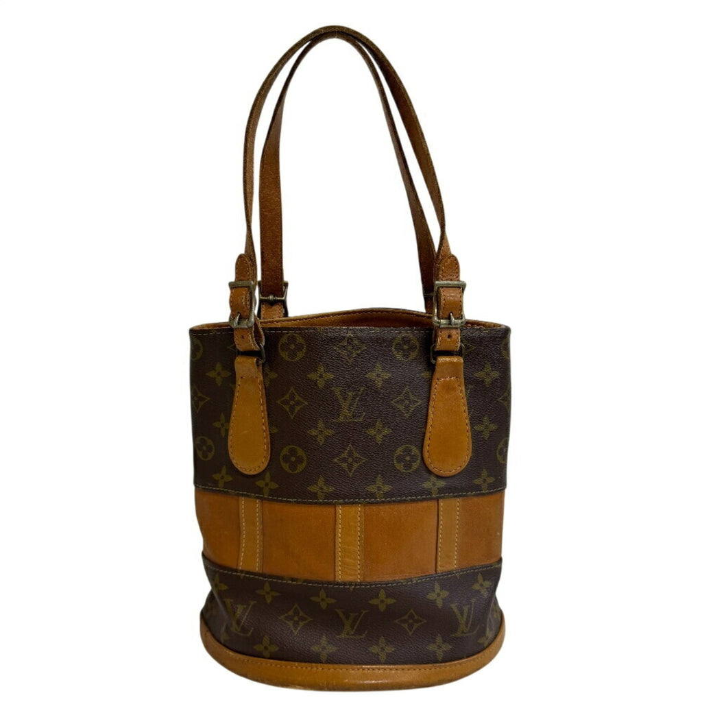 Louis Vuitton Brown Leather Shoulder Bag