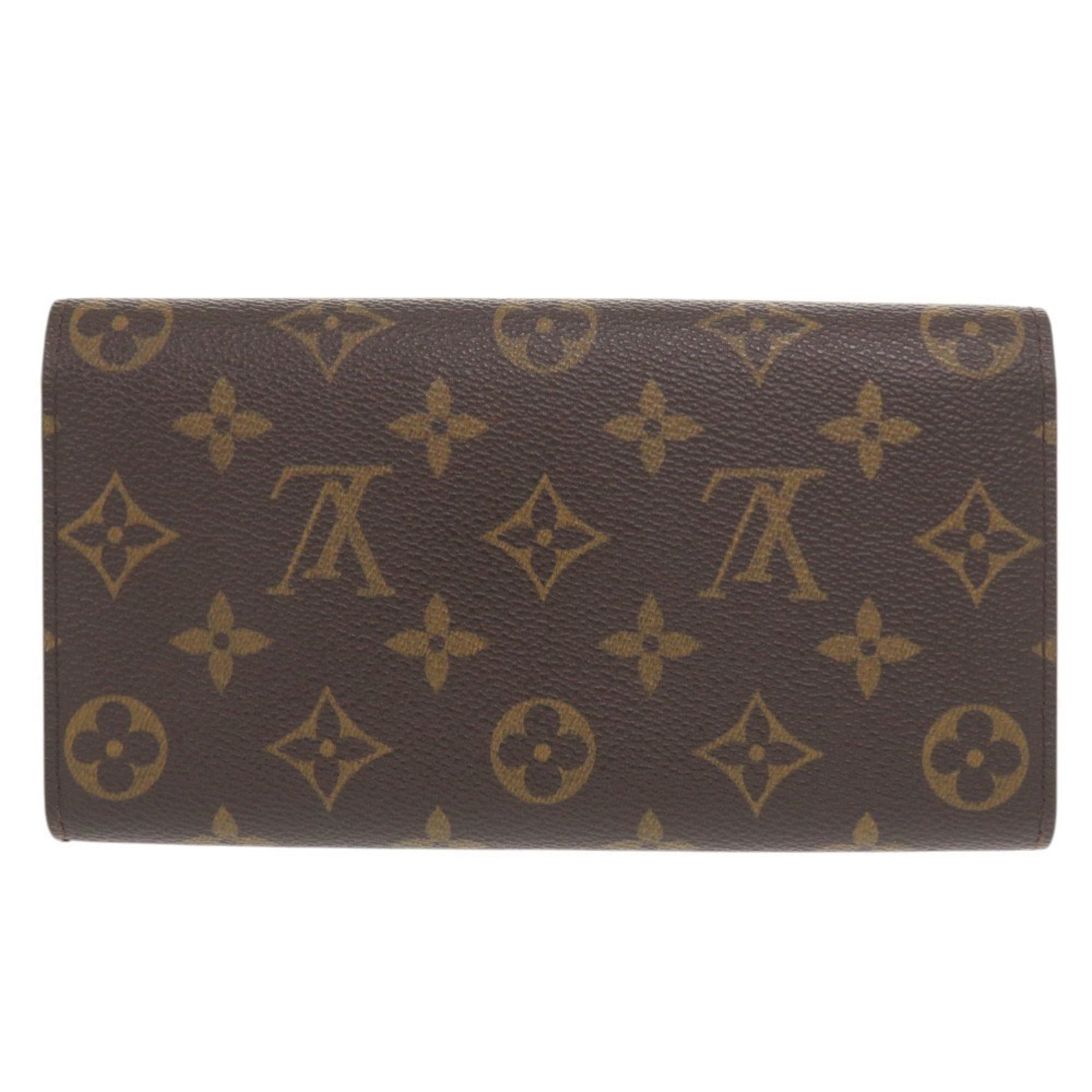 Louis Vuitton Brown Monogram Monogram Long Wallet