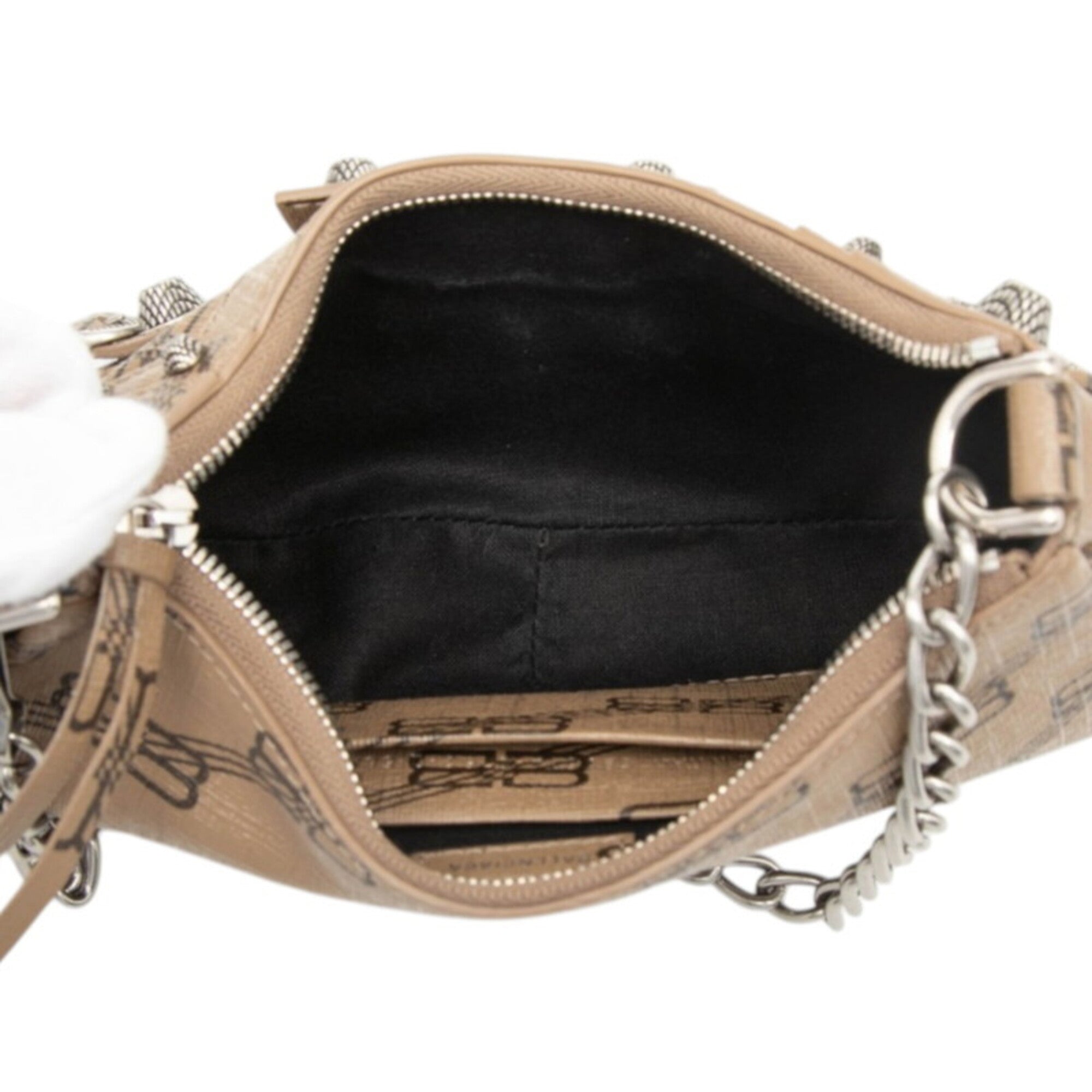 Balenciaga Brown Leather Handbag Shoulder