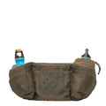 Louis Vuitton Beige Brown Canvas Leather Sling Bag