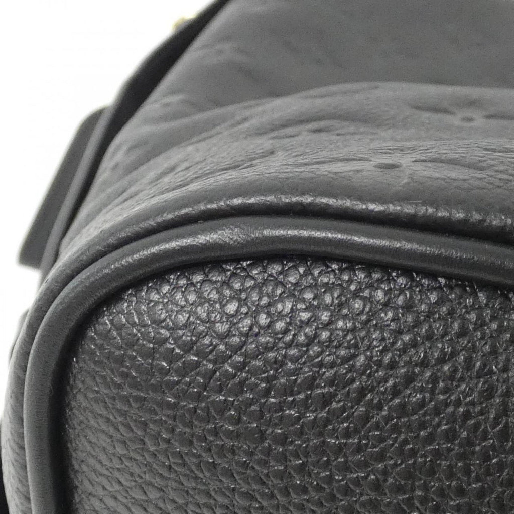 Louis Vuitton Black Leather Shoulder Bag