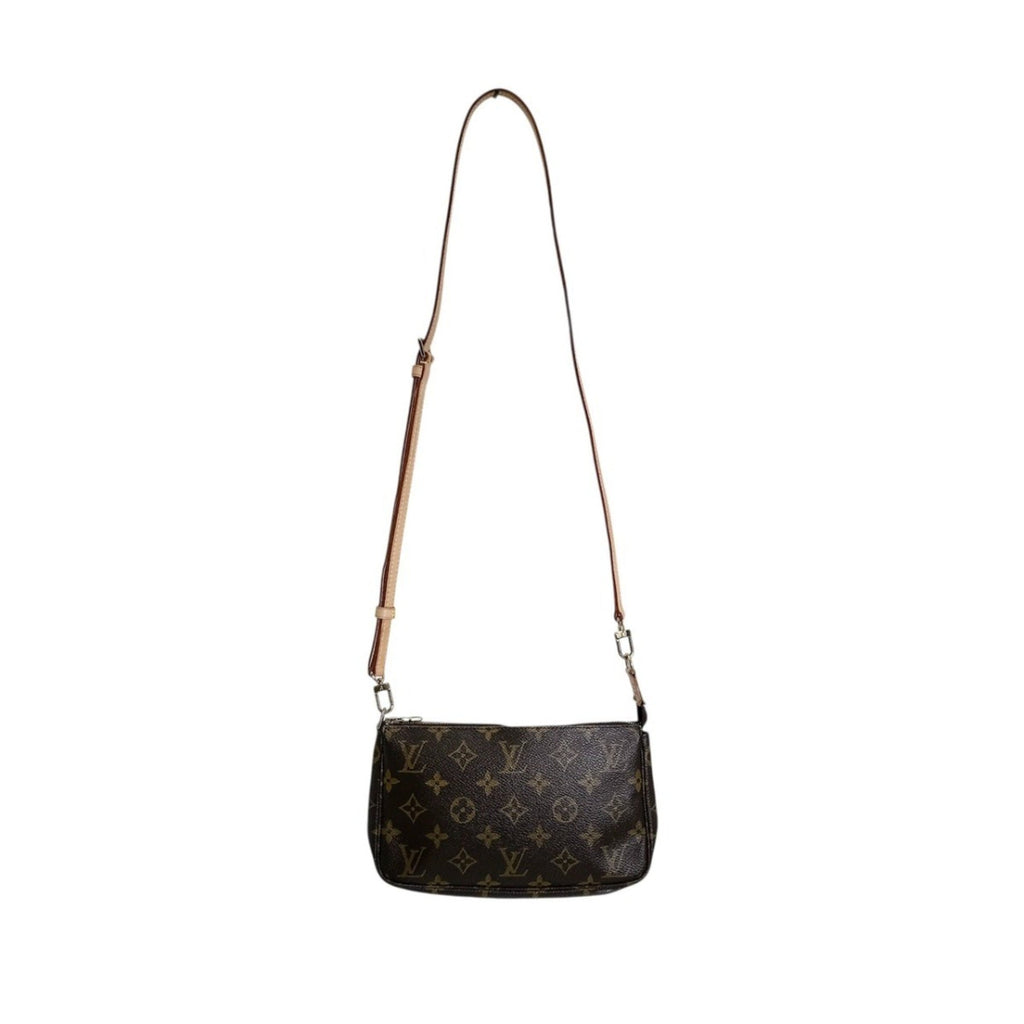Louis Vuitton Monogram Brown Monogram Pochette Pouch Shoulder Bag