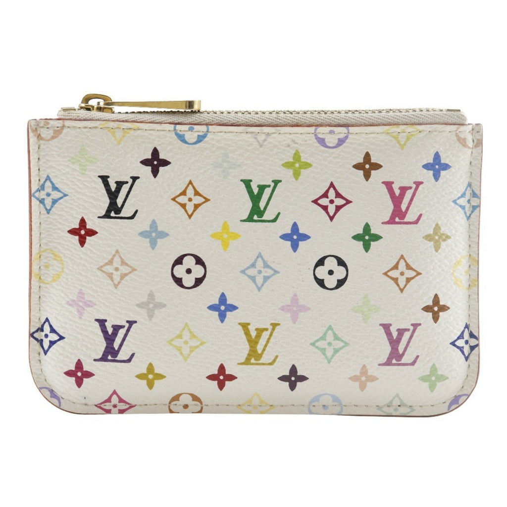 Louis Vuitton Multi-Color White Monogram Multicolore Pochette