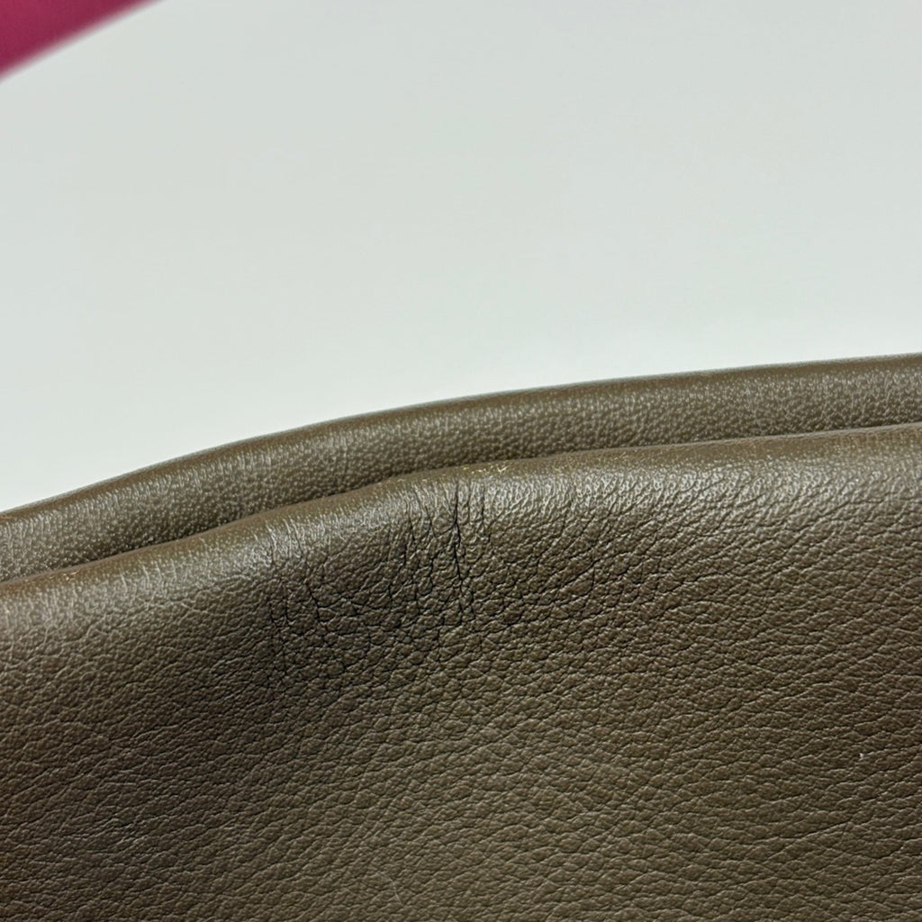 Louis Vuitton Brown Green Monogram Handbag Shoulder Bag