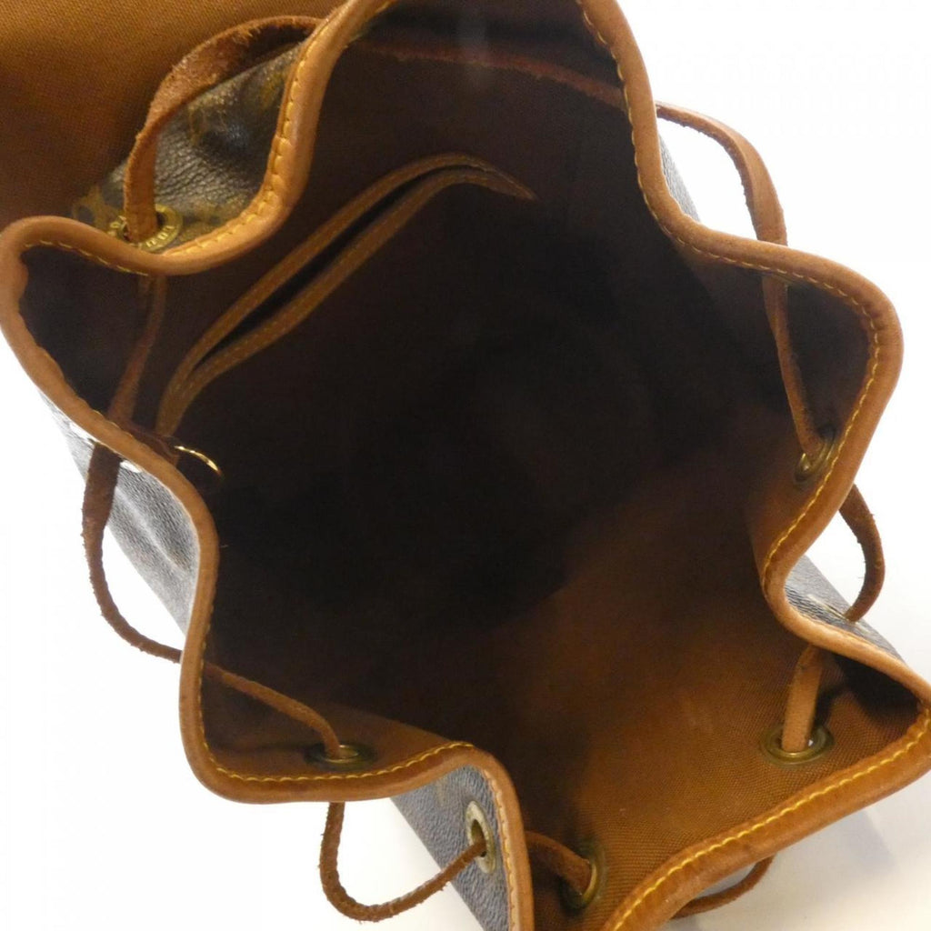 Louis Vuitton Brown Coated Canvas Backpack