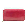 Louis Vuitton Pink Leather Long Wallet