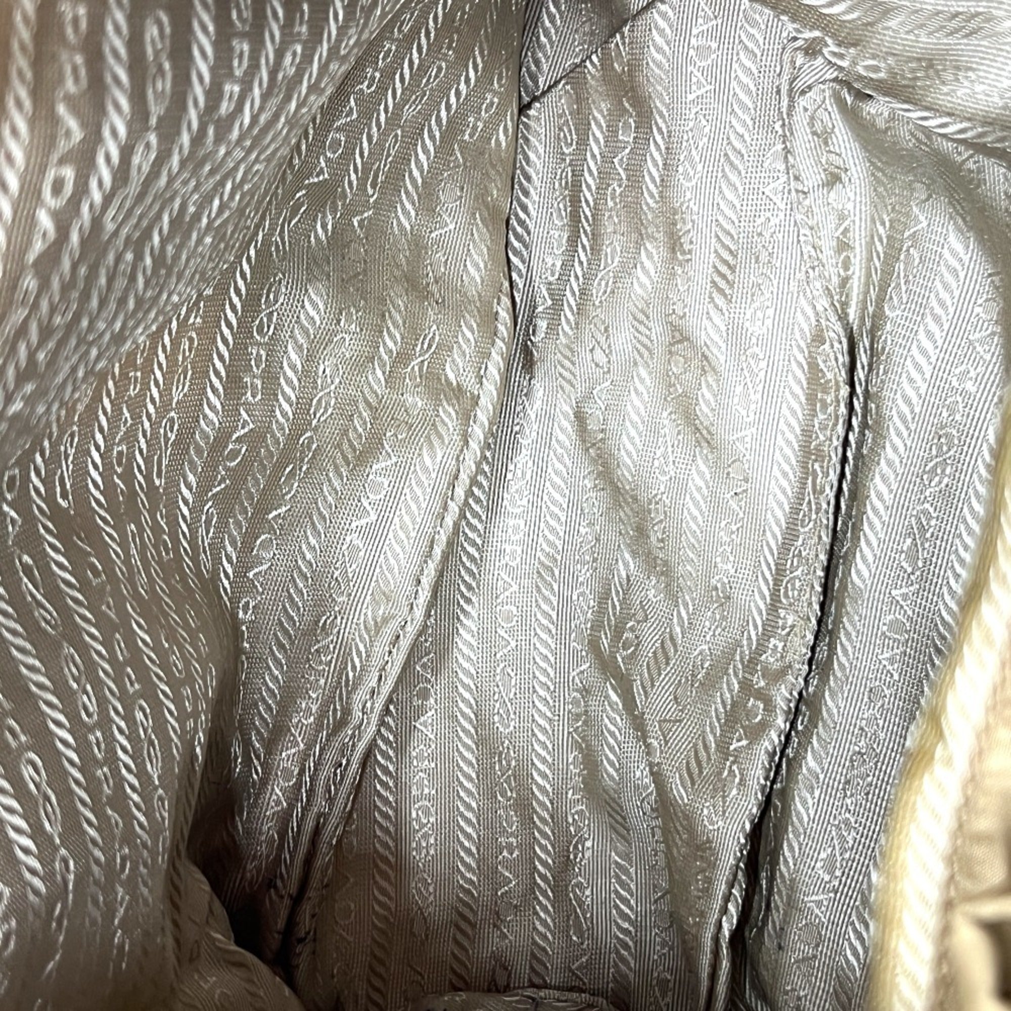 Prada Brown Nylon Backpack