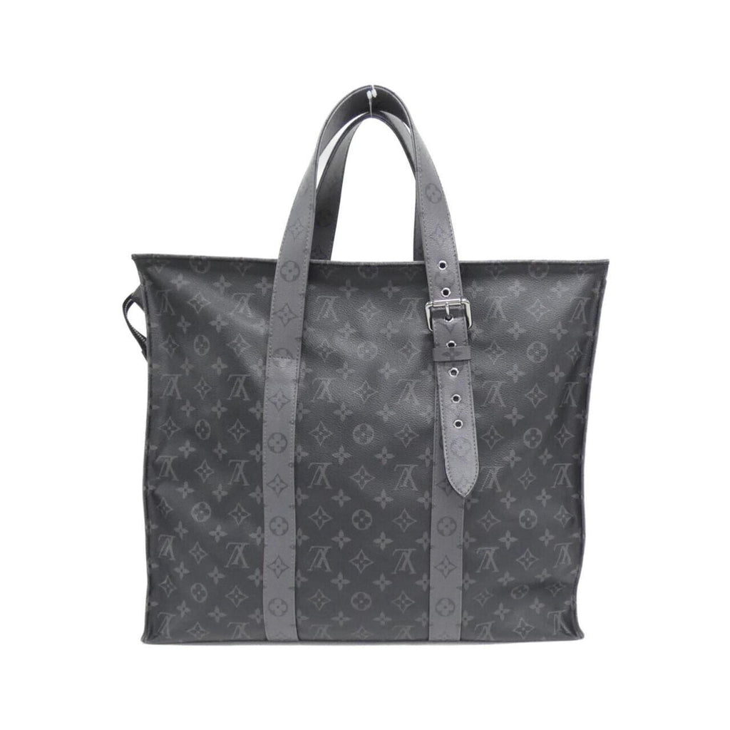 Louis Vuitton Black Gris Coated Canvas Handbag