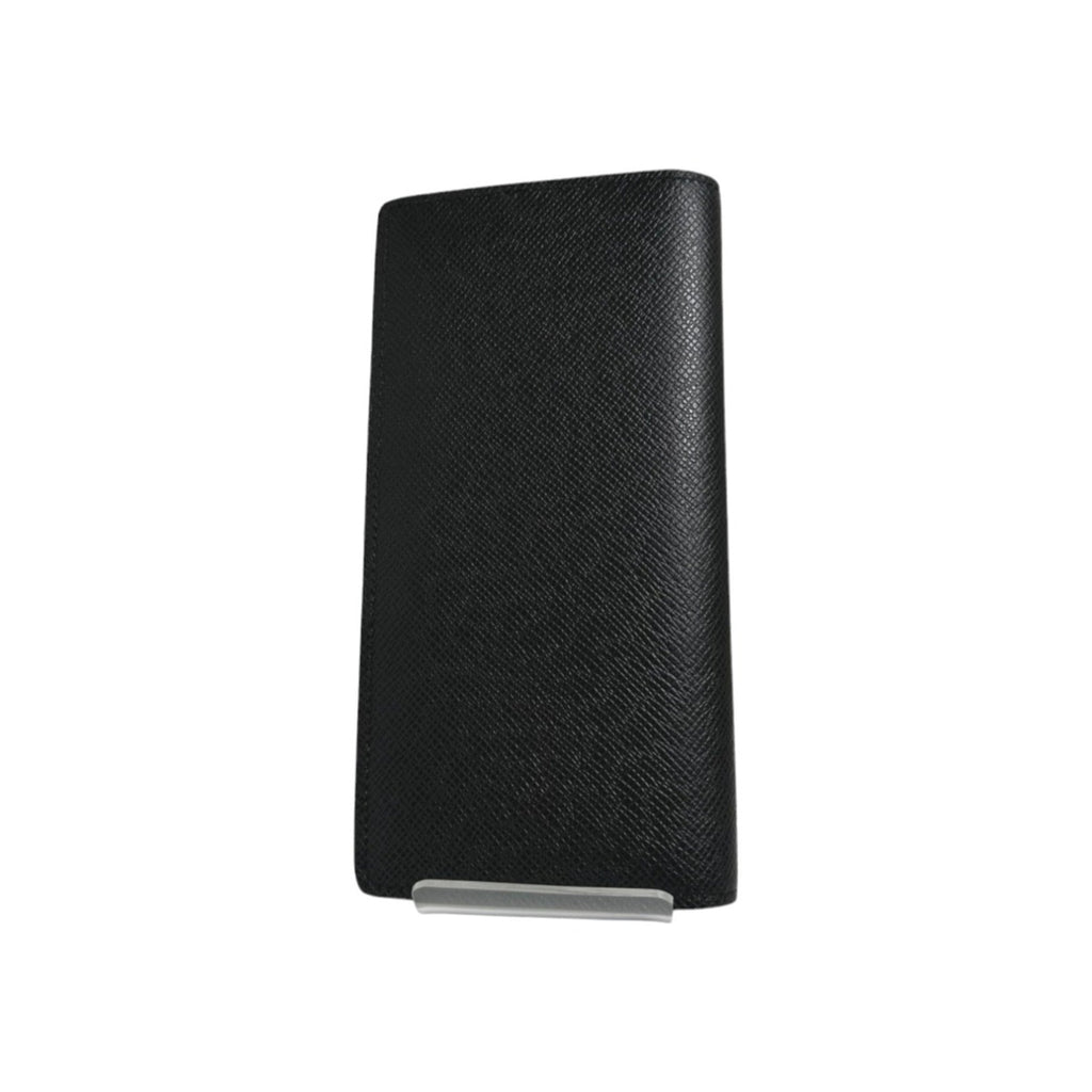 Louis Vuitton Black Taiga Leather Long Wallet