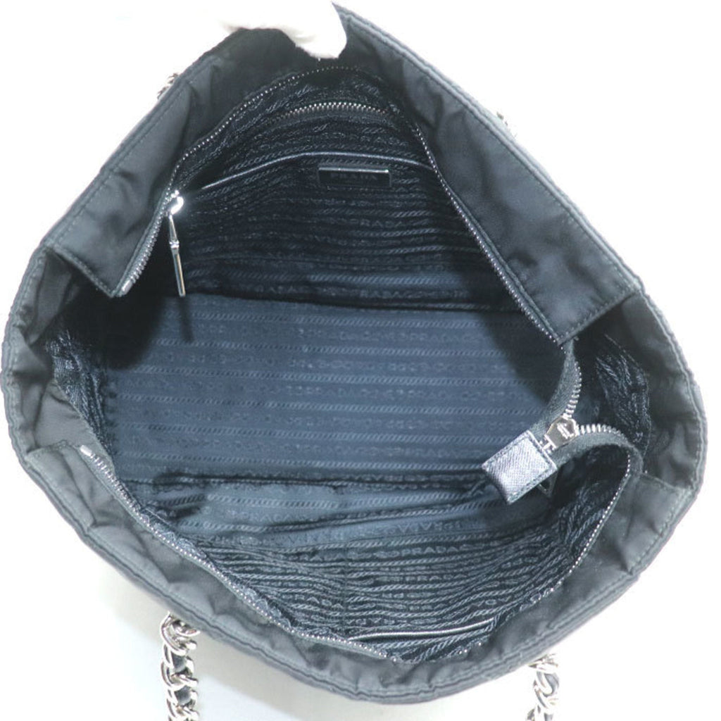 Prada Black Nylon Tote Bag