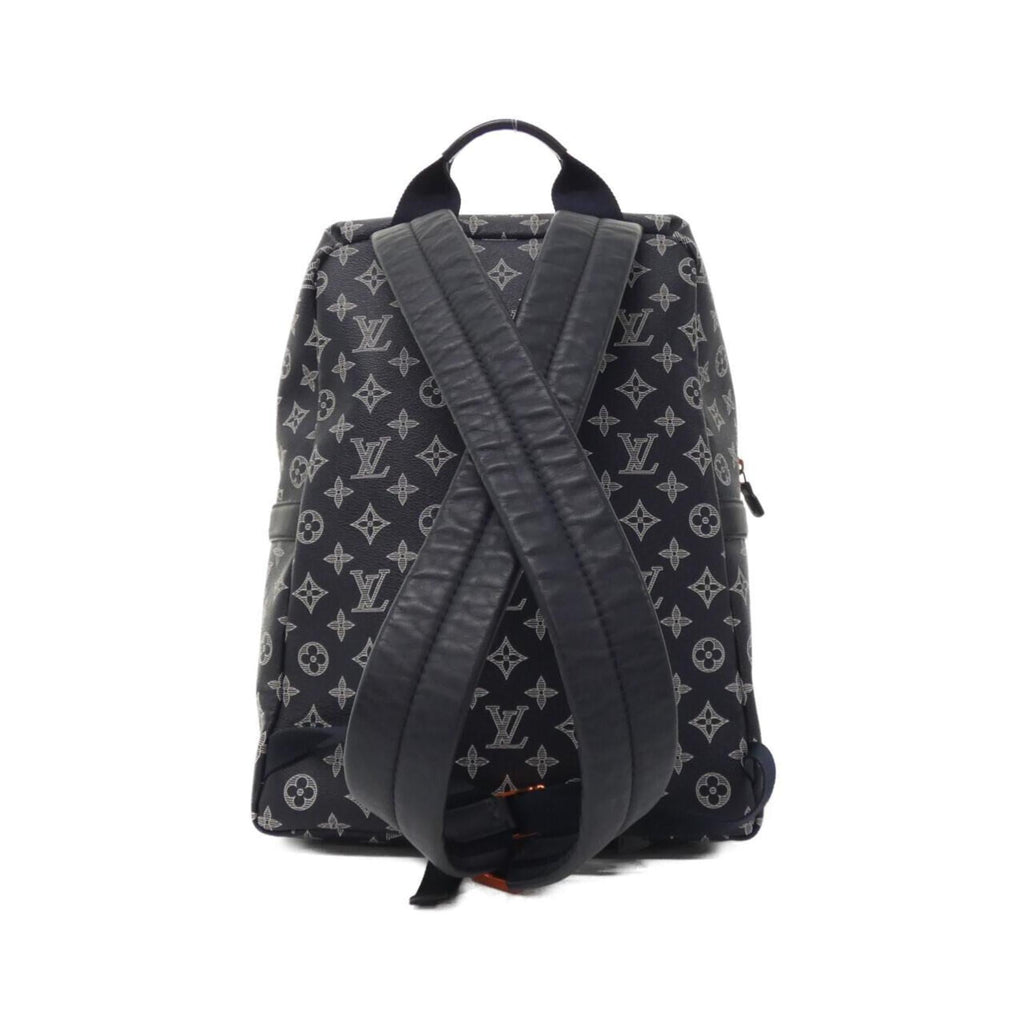 Louis Vuitton Monogram Blue Marine Coated Canvas Backpack