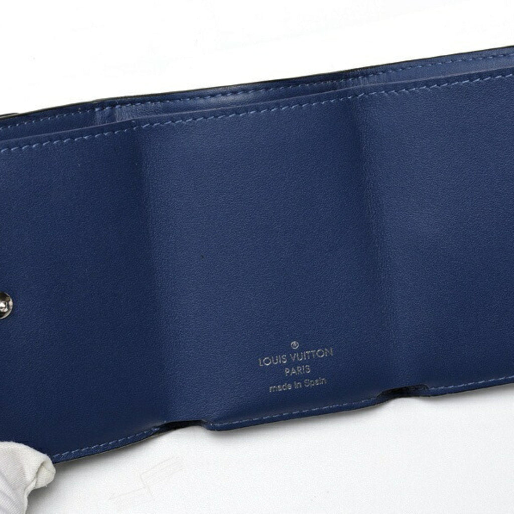 Louis Vuitton Blue Taigarama Wallet (Tri-Fold)
