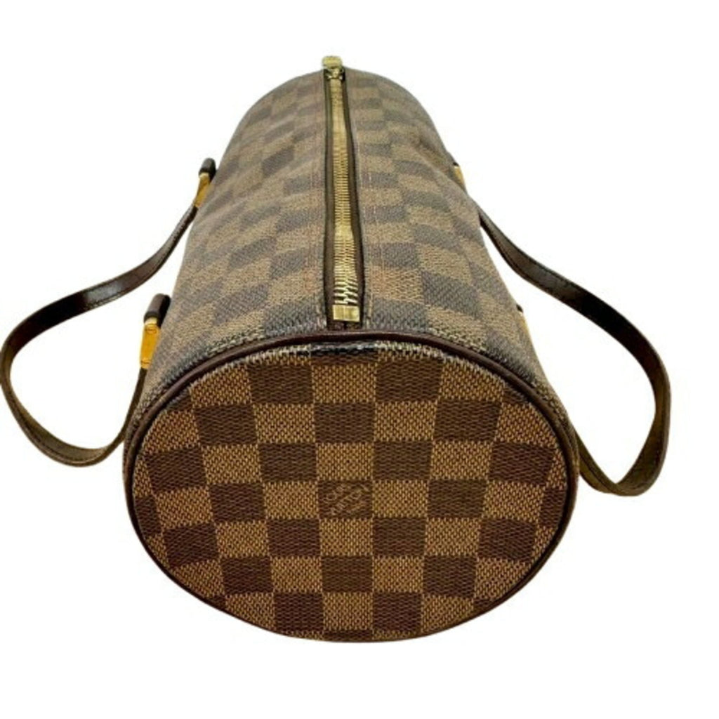 Louis Vuitton Damier Brown Leather Handbag