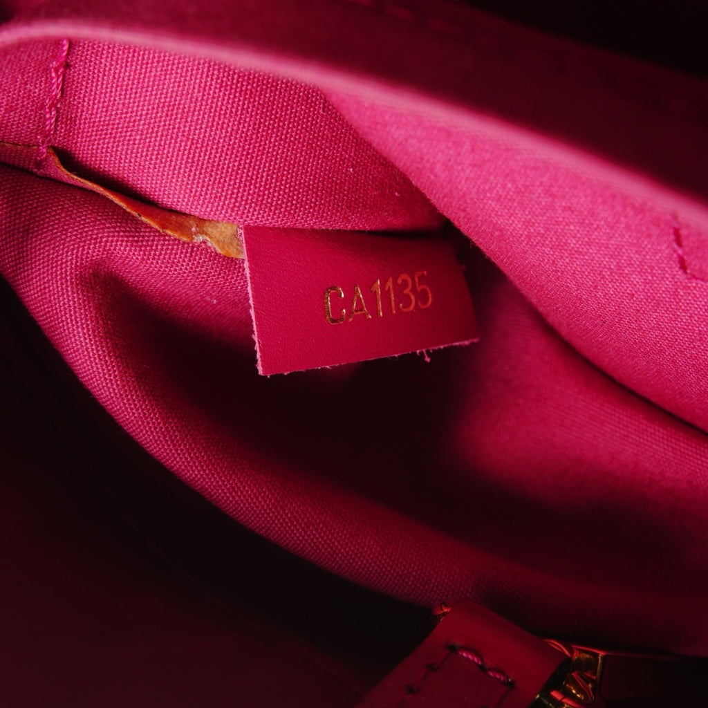 Louis Vuitton Red Color Vernis Handbag