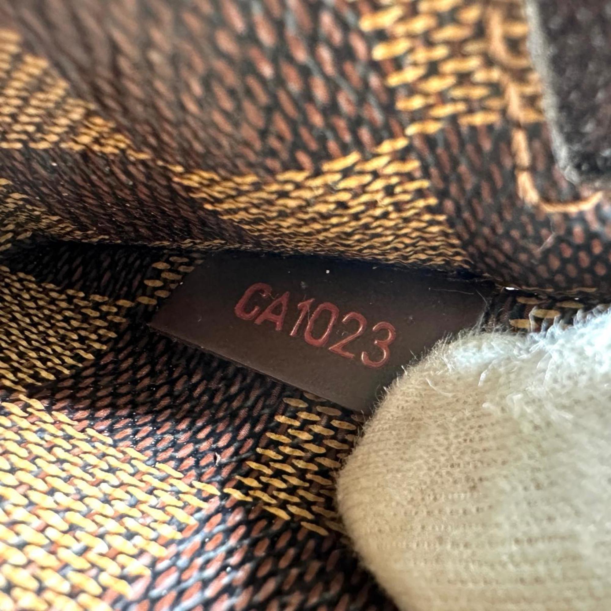 Louis Vuitton Damier Ebene Damier Canvas Fanny Pack Sling Bag