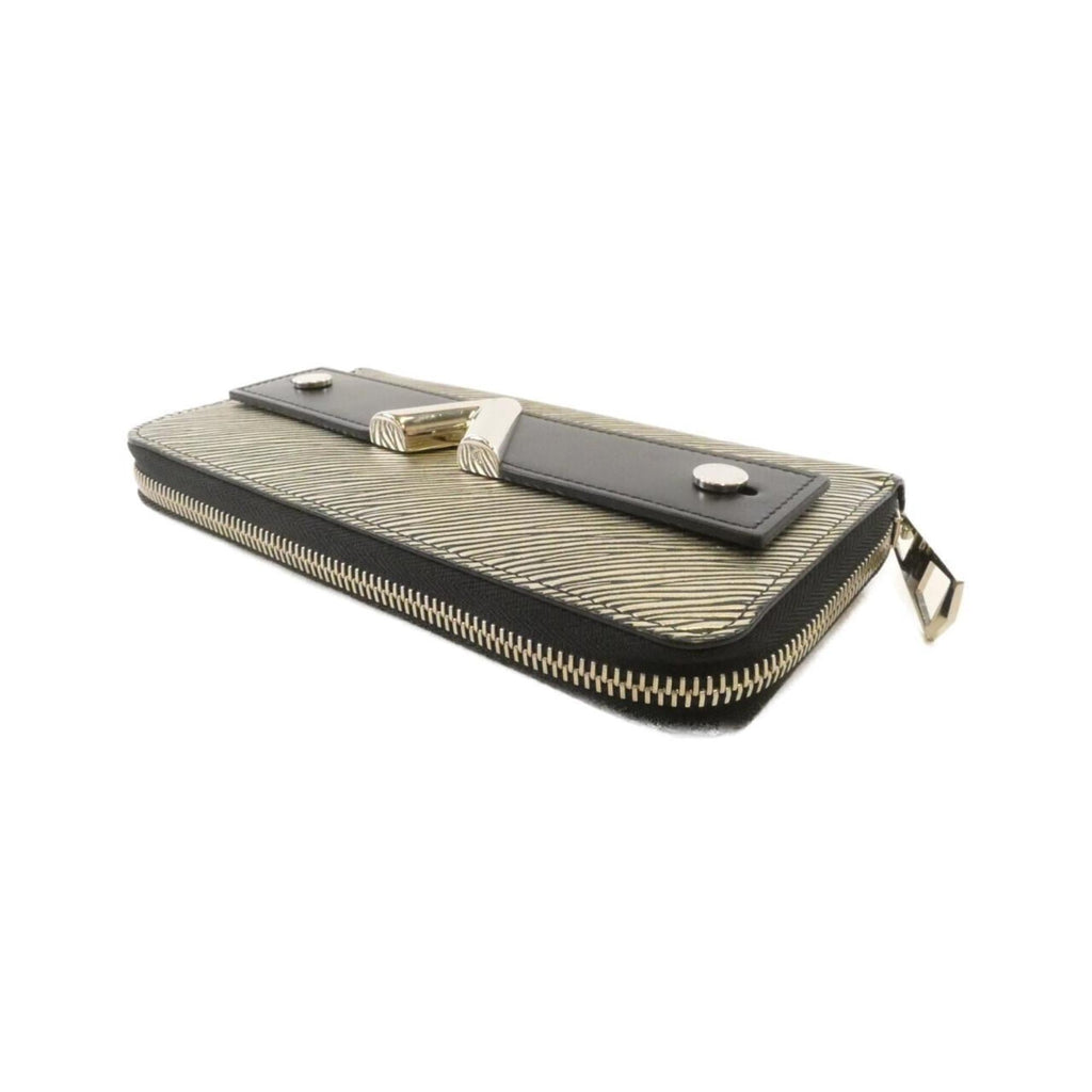 Louis Vuitton Silver Leather Long Wallet