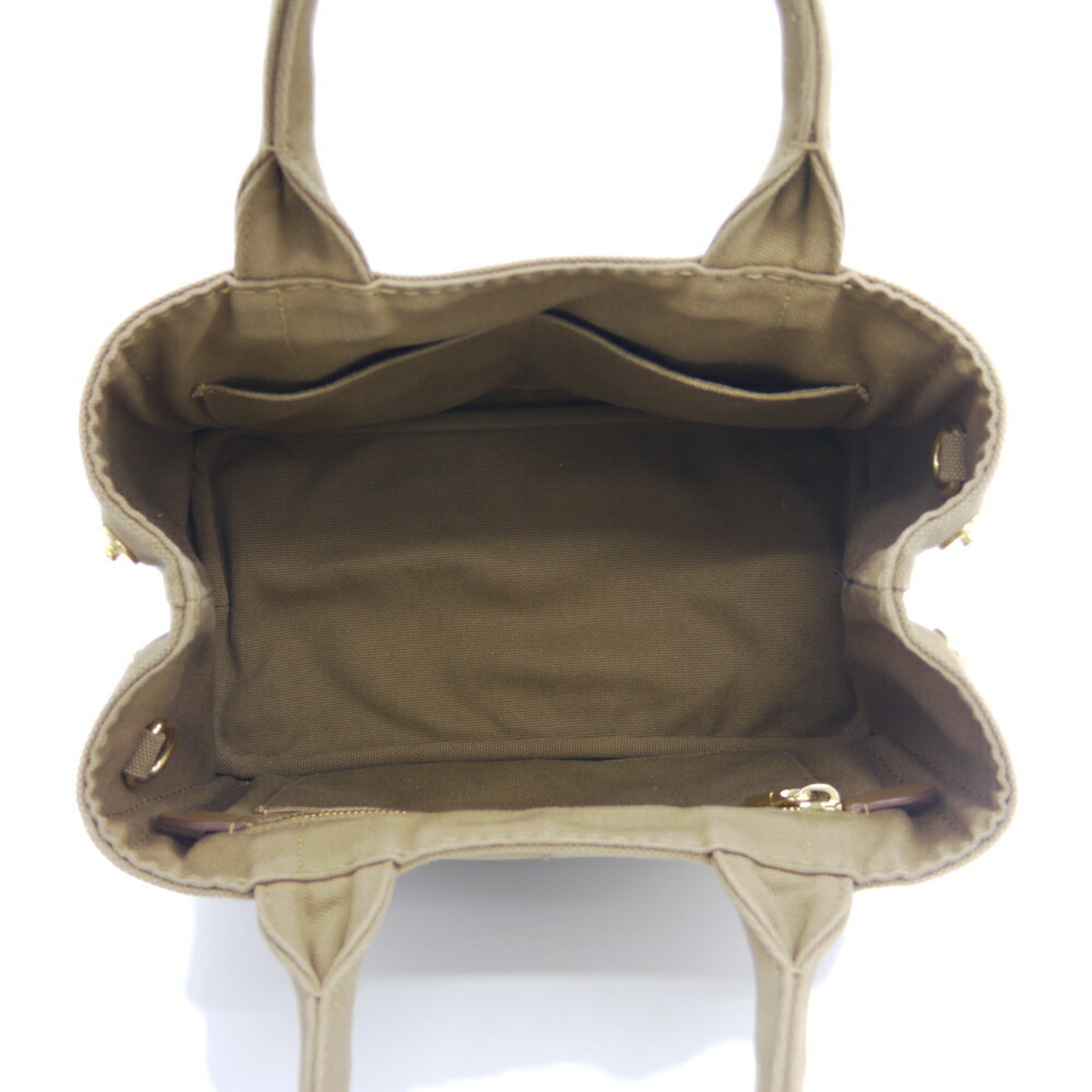 Prada Canvas Handbag Shoulder Bag