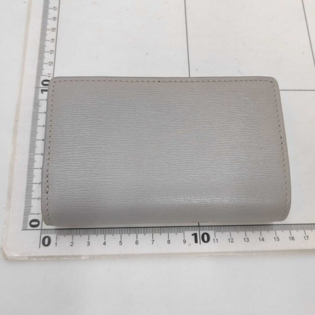 Gucci Gray Leather Wallet (Bi-Fold) (Pre-Owned)