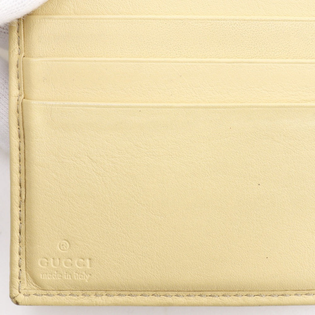 Gucci Beige Gg Canvas Wallet (Bi-Fold) (Pre-Owned)