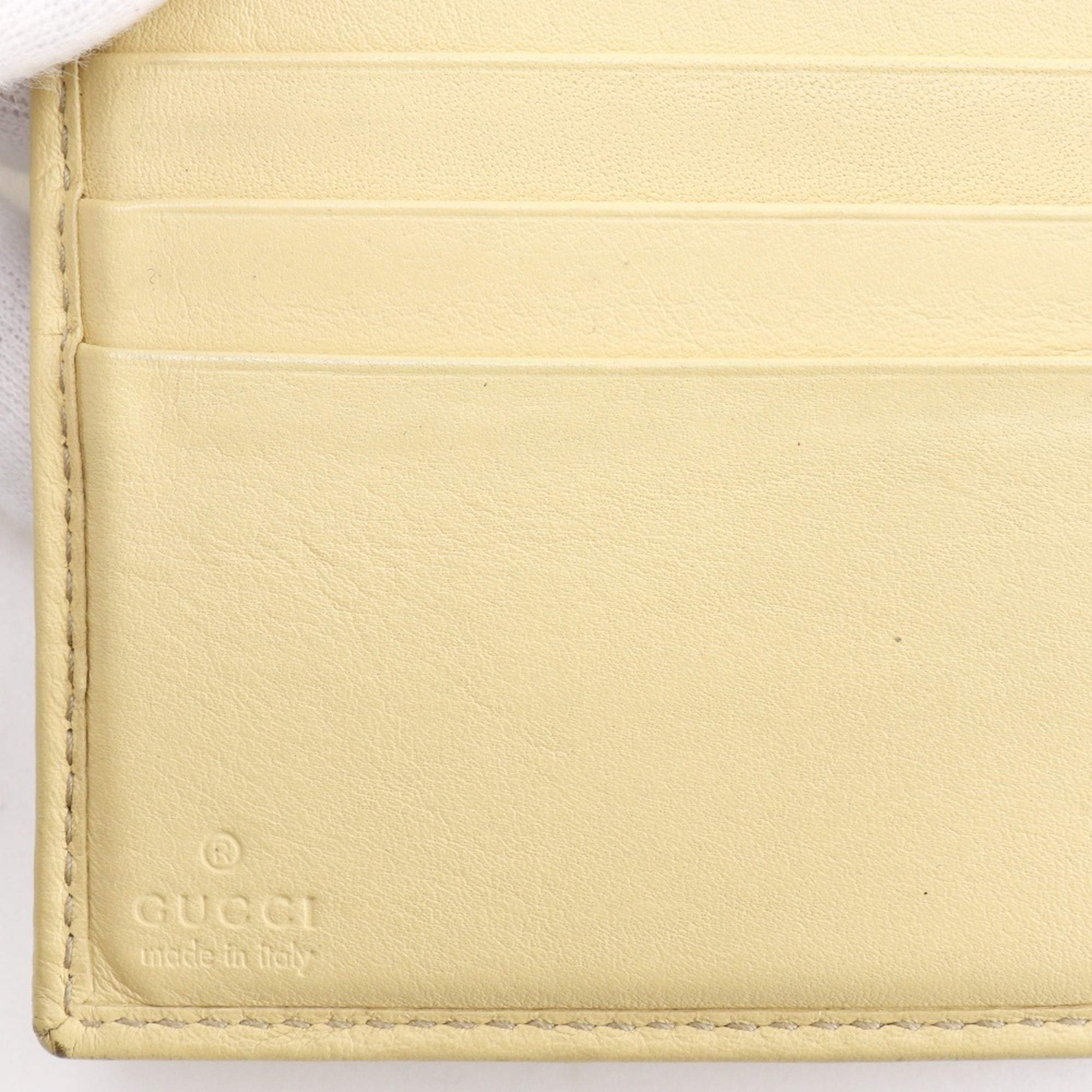 Gucci Beige Gg Canvas Wallet (Bi-Fold) (Pre-Owned)